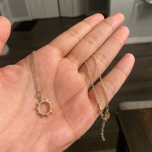 Sun necklace